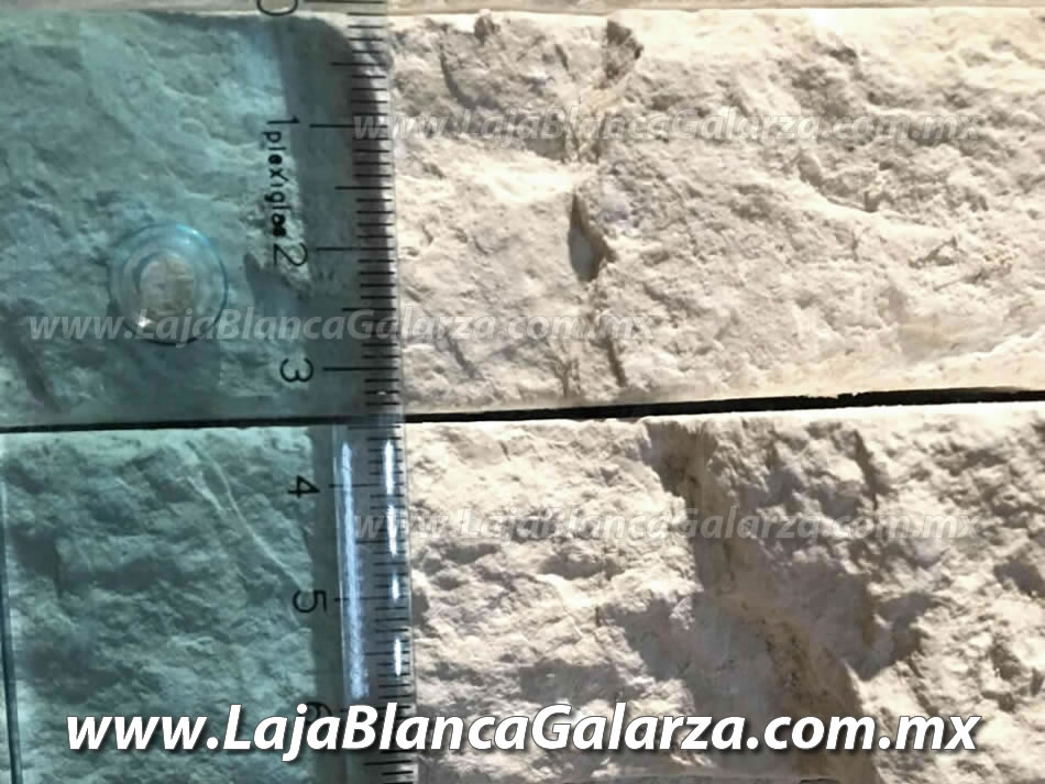 Fachada de Piedra Laja Blanca Galarza a Buen Precio