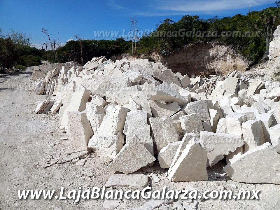 Cantera de Laja Blanca Galarza de Puebla