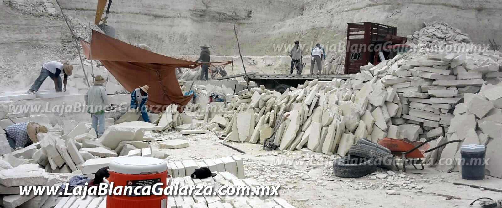 Piedra Laja Blanca Galarza de Puebla